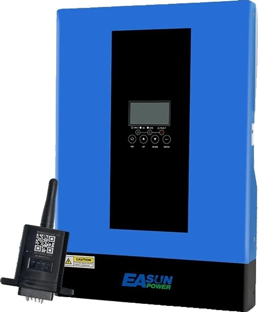 Střídač EASUN POWER, 6200W čistá sinusovka, 80A MPPT Obrázek produktu 