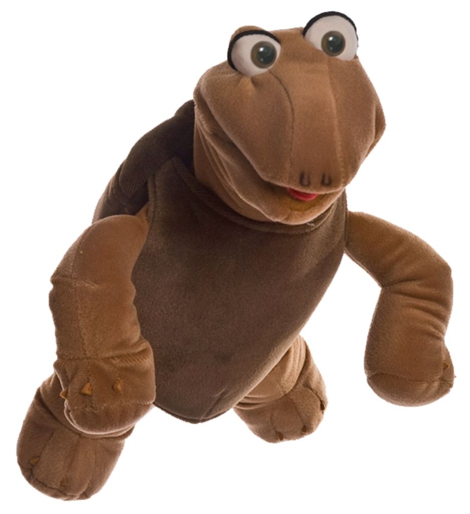 Living Puppets Kl. Sammy Schildkröte Handpuppe Produktbild 