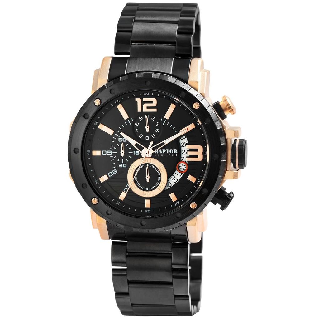 Raptor Limited Herrenchronograph "Alan" mit Edelstahlarmband