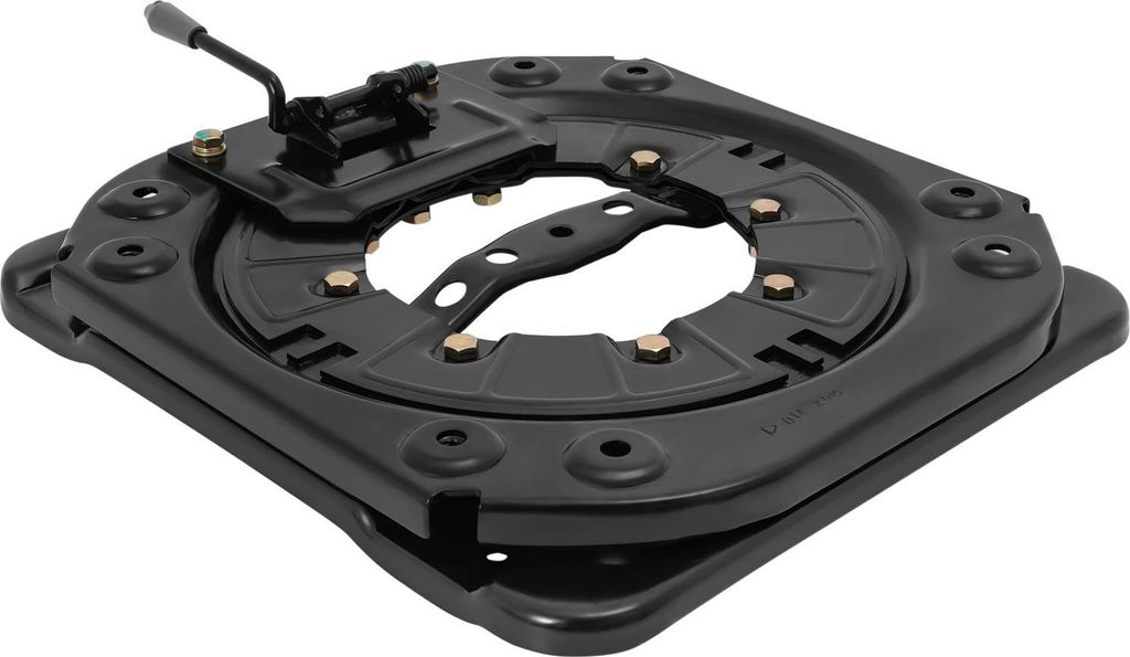 Wohnmobil Drehsitzkonsole - Universelle Drehplatte - 360° drehbar - Schwerer Stahl - 46,5×46 cm - Für T5/T6 - Dunkelblau