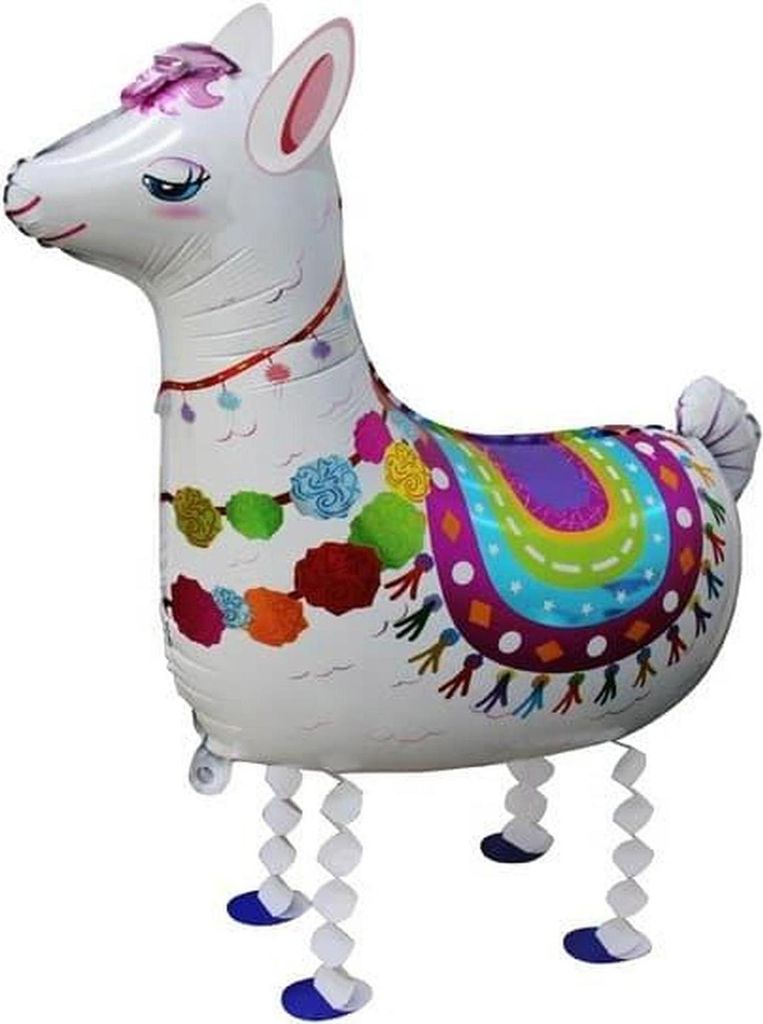 Pallone in foil Airwalker lama, alpaca, circa 70 x 78 cm Immagine del prodotto 