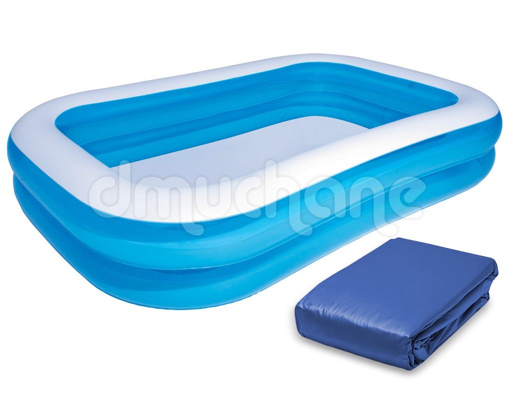Aufblasbarer Familienpool 262 x 175 x 51 cm Bestway 54006 + Produktbild 