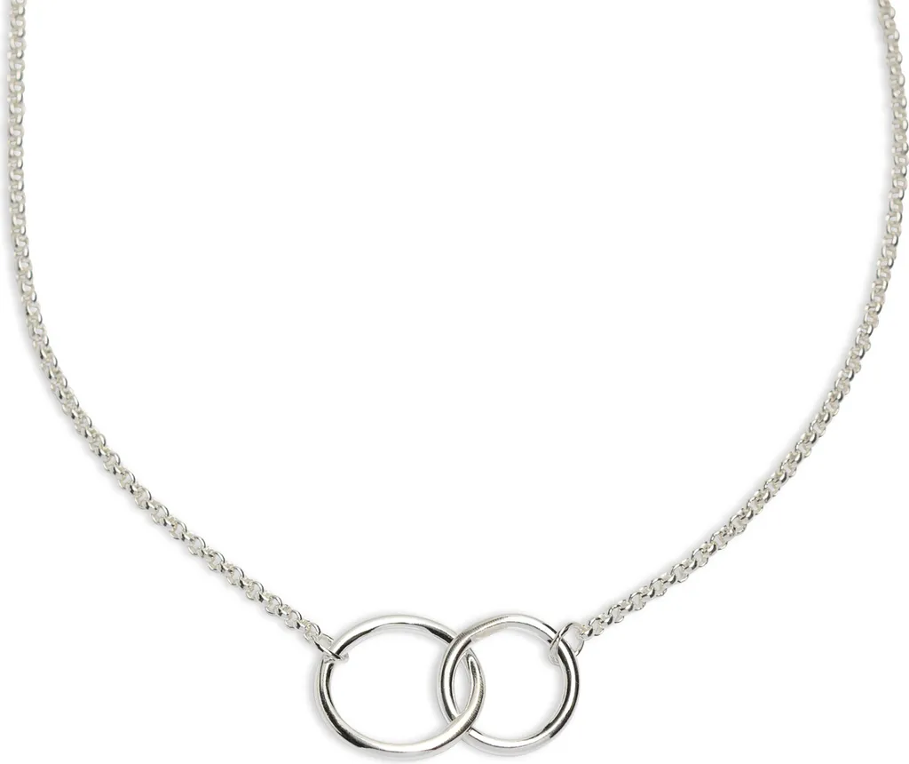 Armband Silber rhodiniert Kreise