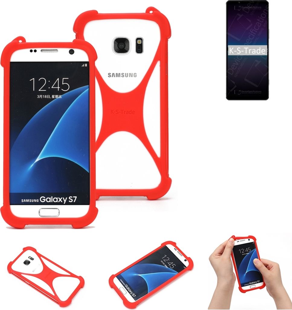 K-S-Trade Handy-Hülle kompatibel mit Sony Xperia 1 IV Schutz-Hülle Bumper Silikon Schutz Hülle Cover Case Silikoncase Silikonbumper TPU Softcase