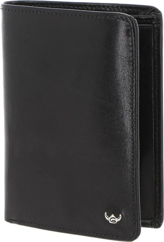 Portafoglio RFID Golden Head Colorado | Nero | Sicurezza Totale