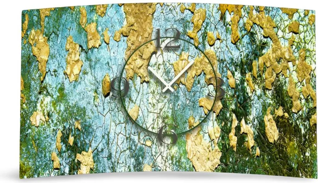 Horloge murale design moderne dixtime 3D-0290 silencieuse style vintage