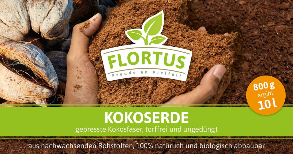 Kokoserde (800 g, ergibt 10 l) | Kokos-Quellerde Produktbild 1