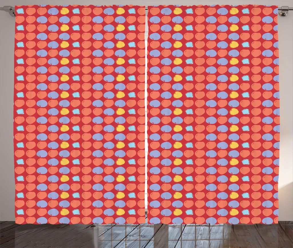 Grand rideau de décoration 280x225 cm pour habiller une baie vitrée salon