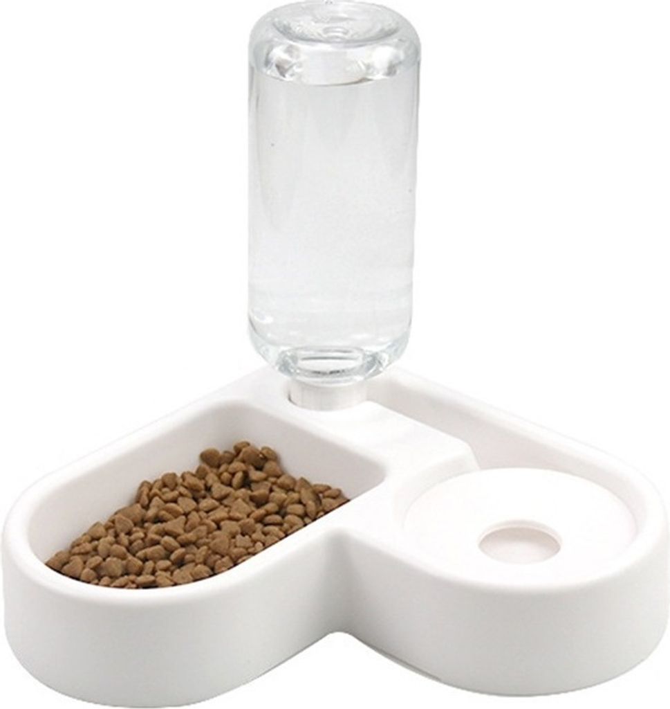 CANE GATTO DOSATORE D'ACQUA AUTOMATICO Ciotola 2x Immagine del prodotto 