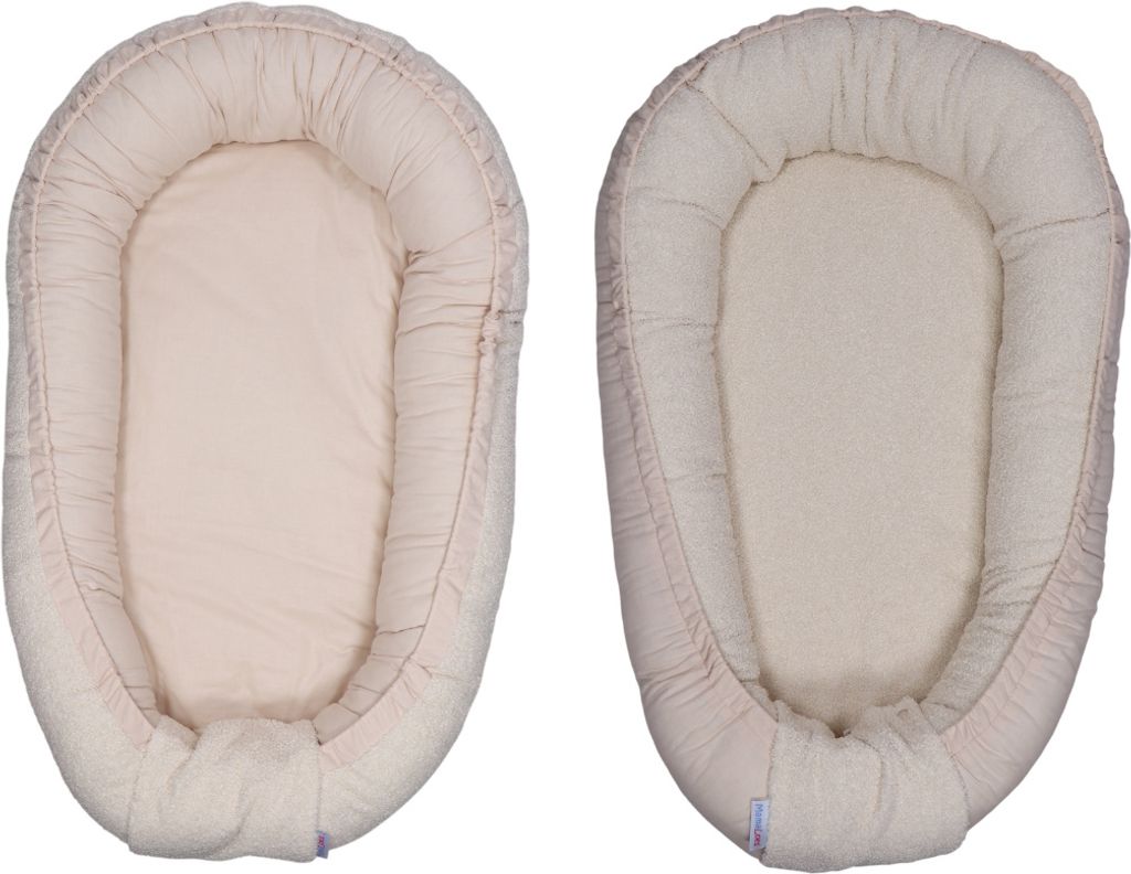 MamaLoes Babynest Wendesystem Teddy Boucle Naturel Produktbild 