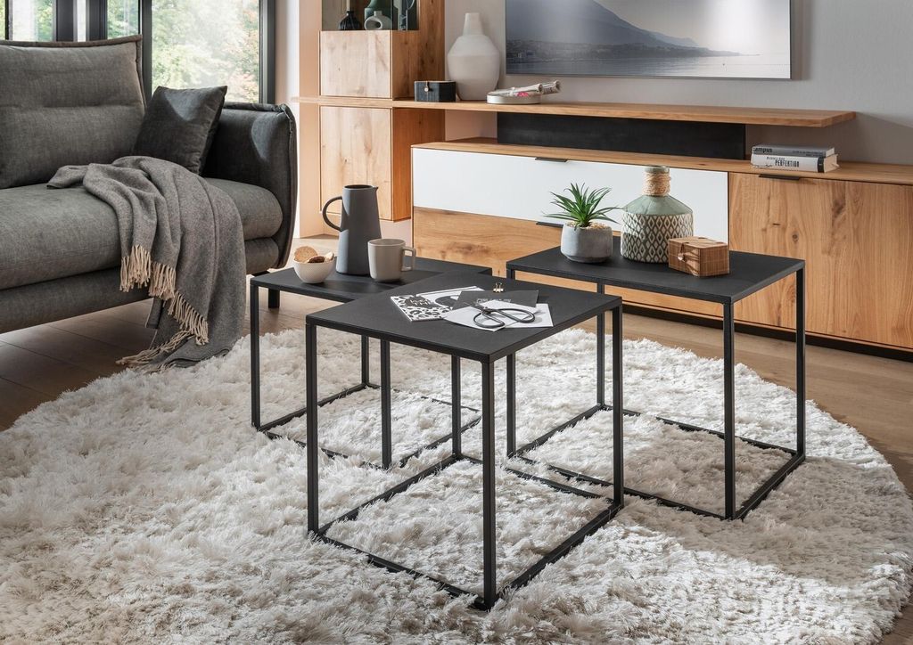 Couchtisch 50 x 40 x 45 cm im 3-er Set