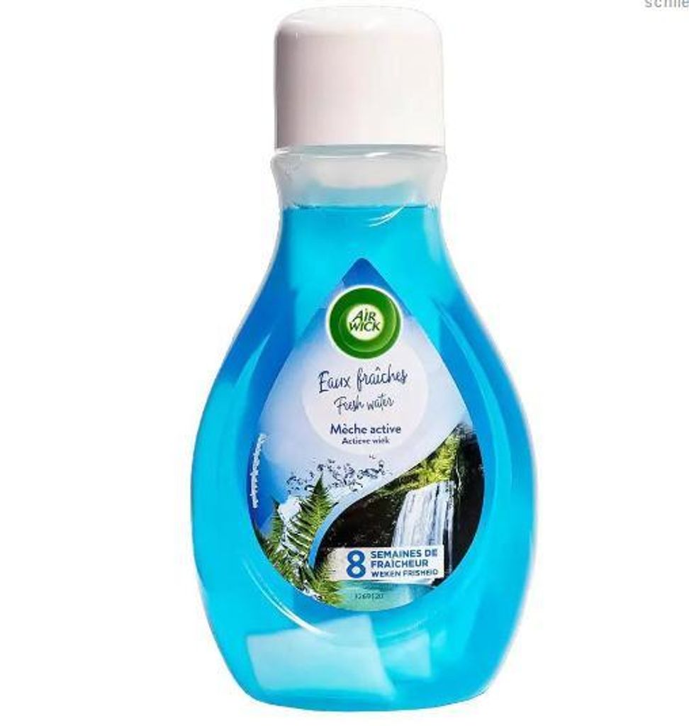 Airwick Flüssiger Lufterfrischer mit verstellbarem Docht - Fresh Water - 3x375ml