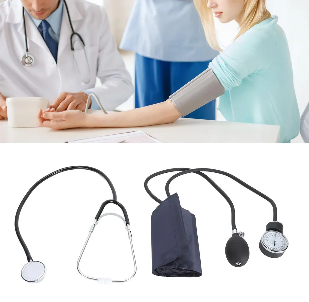 Kit tensiomètre médical et stéthoscope manuel pour adulte - 5