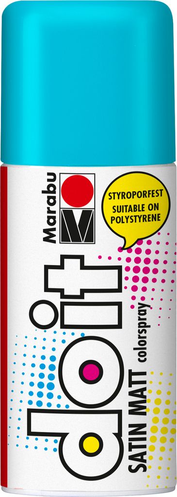 Marabu Sprühfarbe do it SATIN MATT türkis 150 ml Dose