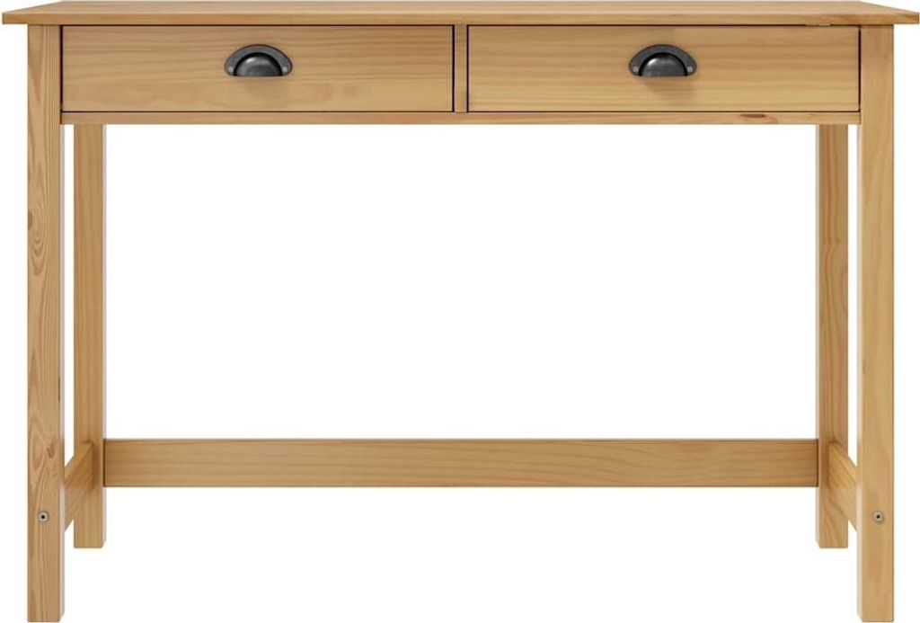 vidaXL Konzolový stolek Hill se 2 zásuvkami 110×45×74 cm Obrázek produktu 