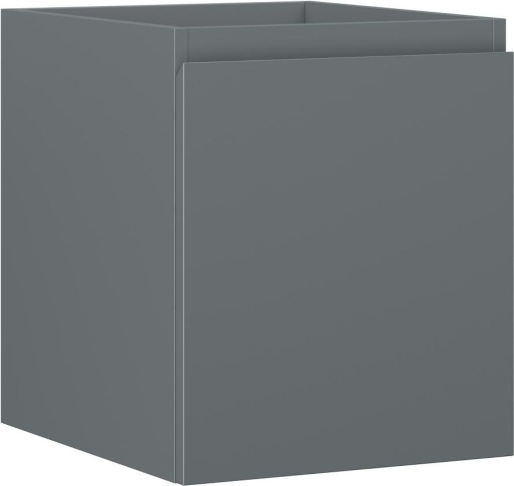Mexen Orio Badezimmerunterschrank 40 cm, 1 Schublade, Graphit Matt - 91A10-04047-1-BF66