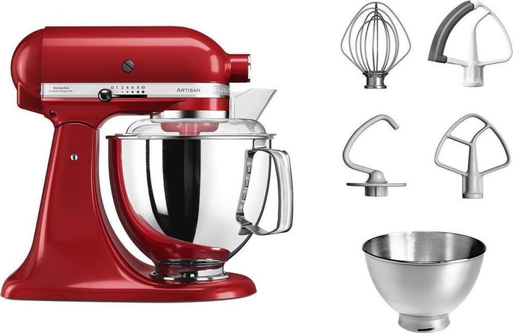 KitchenAid Artisan 5KSM175, červená metalíza, 4,8 l Obrázek produktu 