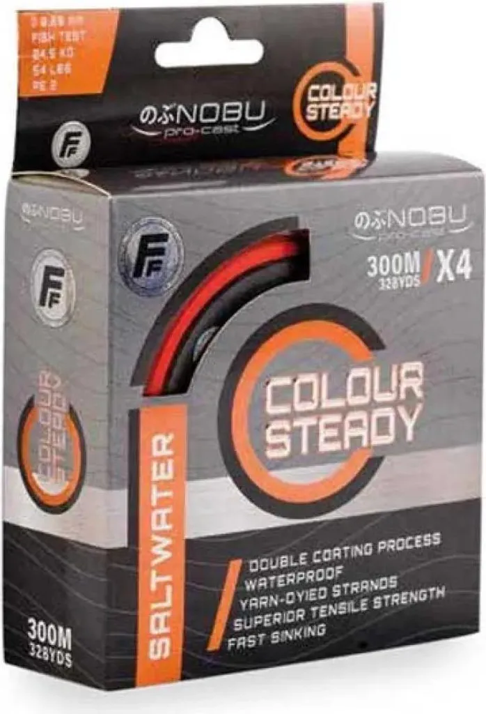 Tresse de Pêche 300m pour Lancer Longue Distance Nobu 0.20mm Mer