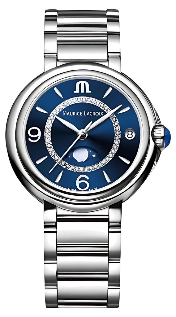 Maurice Lacroix FIABA Moonphase 32 mm Blau Diamanten Produktbild 