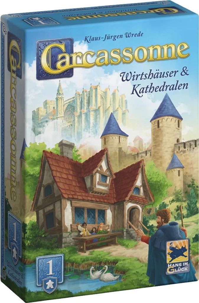 Hans im Glück Carcassonne 1. rozszerzenie Karczmy i katedry Zdjęcie produktu 
