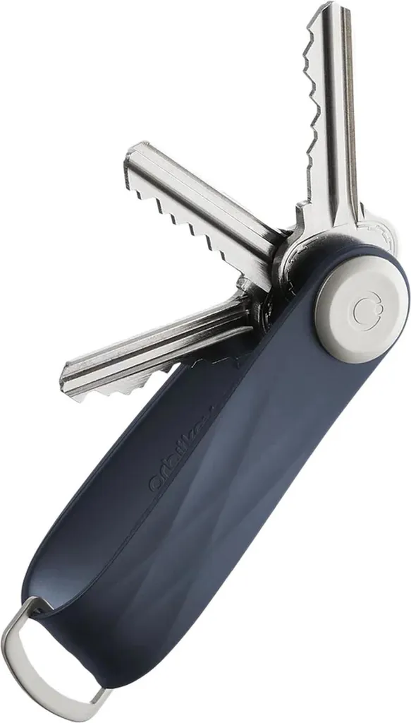 Orbitkey Active 2.0 Bleu Minuit - Organiseur Clés Robuste et Étanche