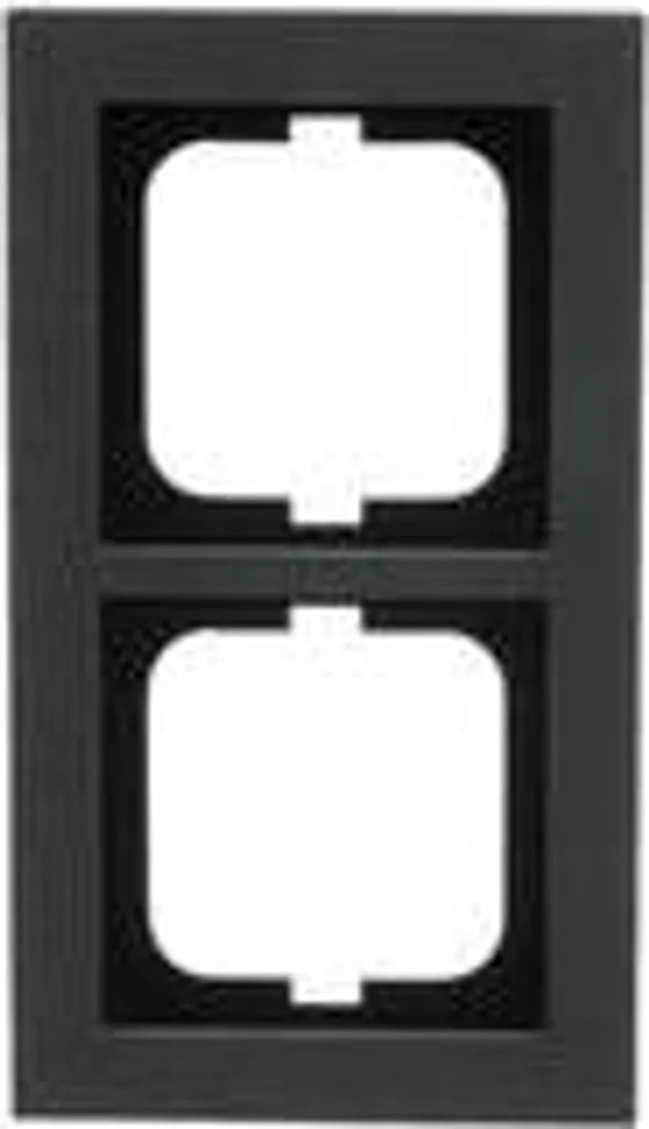 Busch-Jaeger 1722-290 Plaque double de finition robuste Future Linear