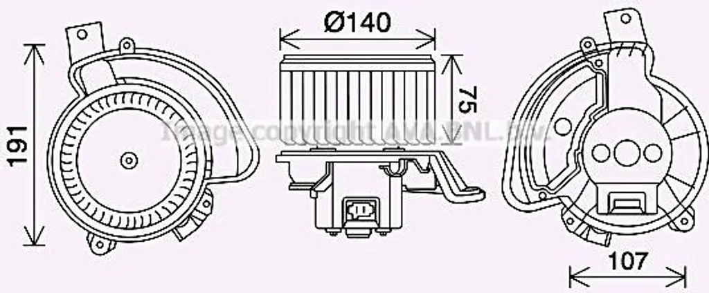Moteur ventilateur bloqué sur Mito ? Remplacez par le PRASCO AL8154