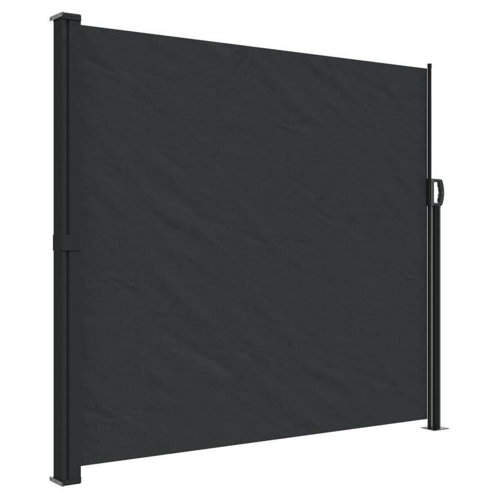 vidaXL Seitenmarkise Ausziehbar Schwarz 180x600 cm Produktbild 