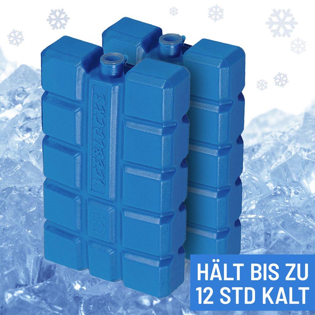 Mini Kühl-Elemente für die Kühltasche Speyang 3er Set Kühlakku mit je 150 ml Kühl-Akku für die Brotdose Kühlelemente für Kühltasche Oder Kühlbox Bis 12 h Kühlpack Kühlakku