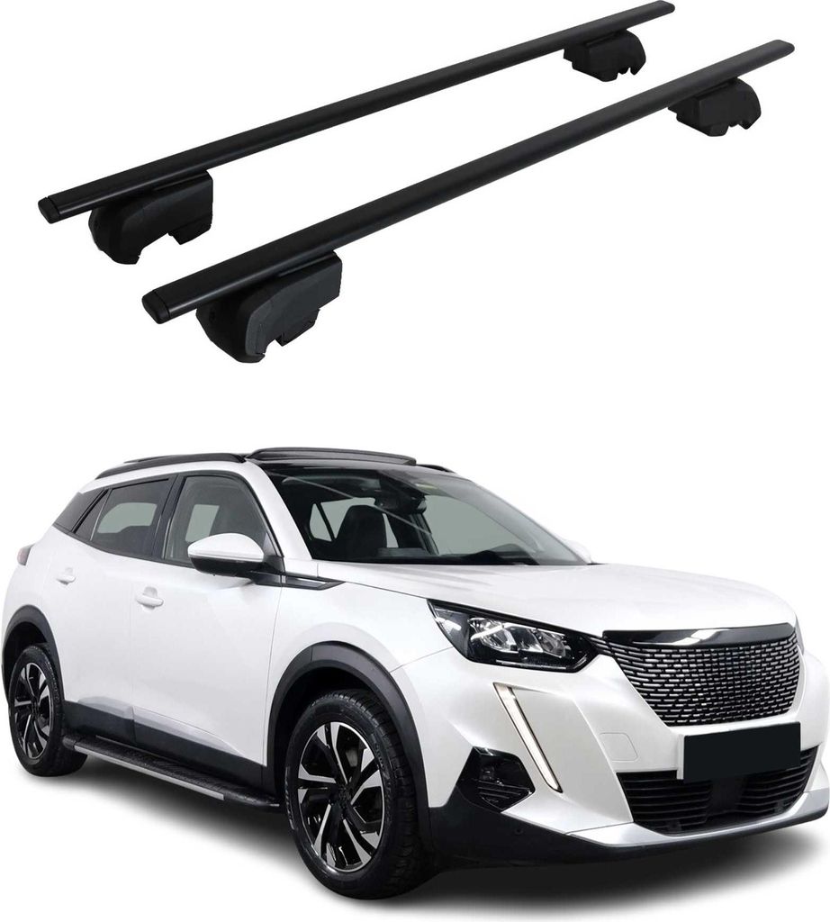 Barres de toit Transversales pour Peugeot 2008 II 2019-2023 Image du produit 