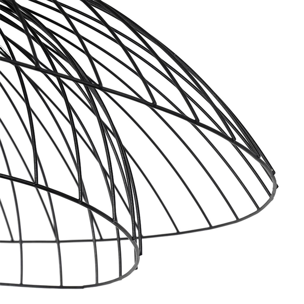 Qazqa Johanna Deckenleuchte – Weiß, Ø 30 Cm – Designlampe Für Wohnzimmer & Schlafzimmer – Dimmbar Mit E27