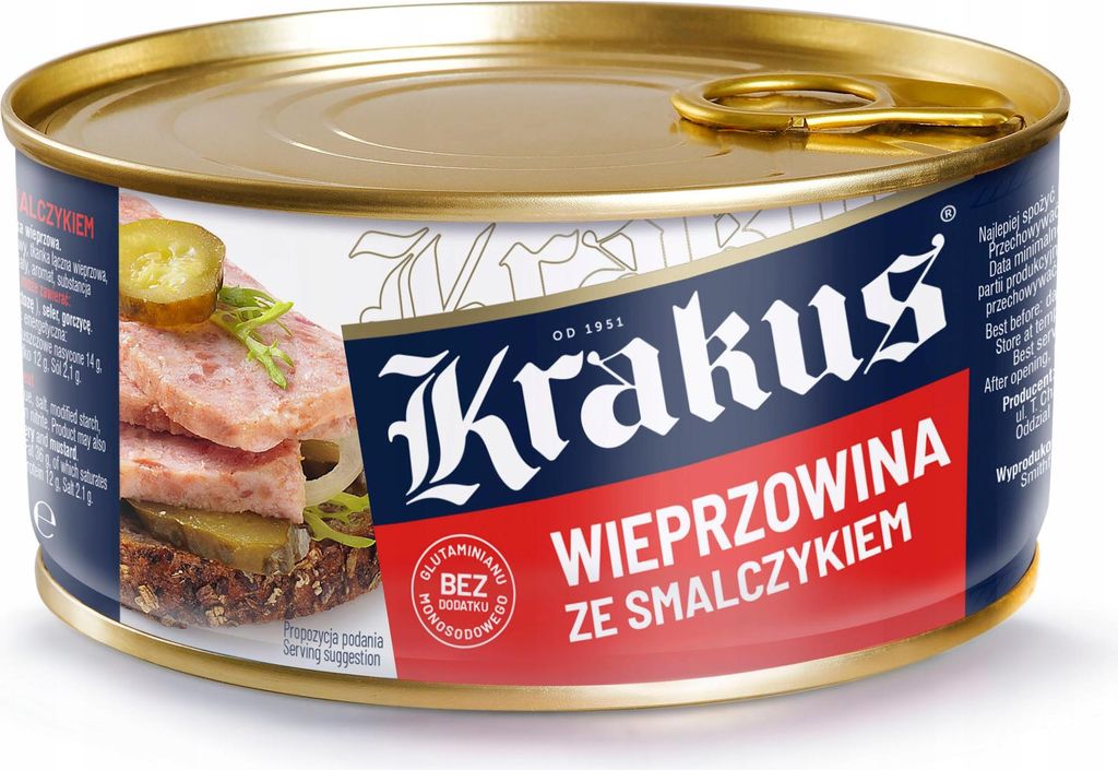 Schweinefleisch mit Schmalz, Krakus, 300g
