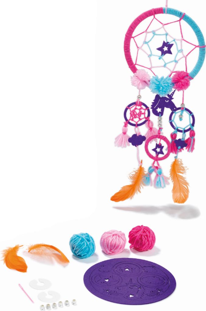 Joustra Kreativ- & Bastelset "Einhorn Traumfänger" Produktbild 