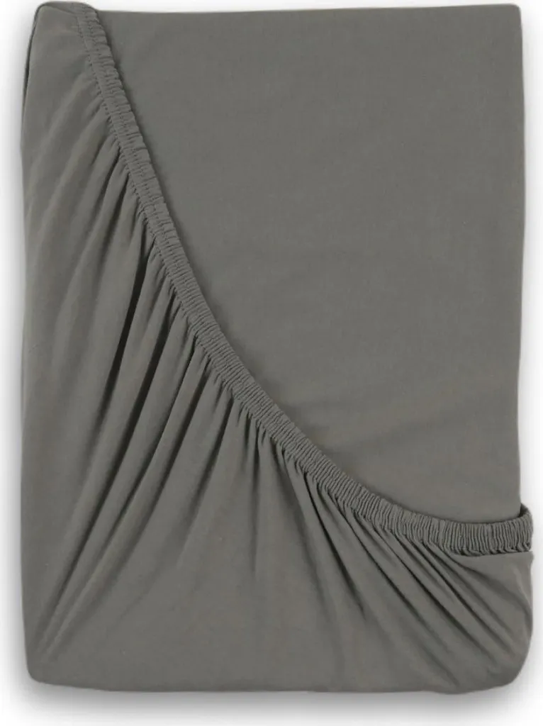 Lenzuolo 220x200 Jersey Antracite: Addio Ferro da Stiro!