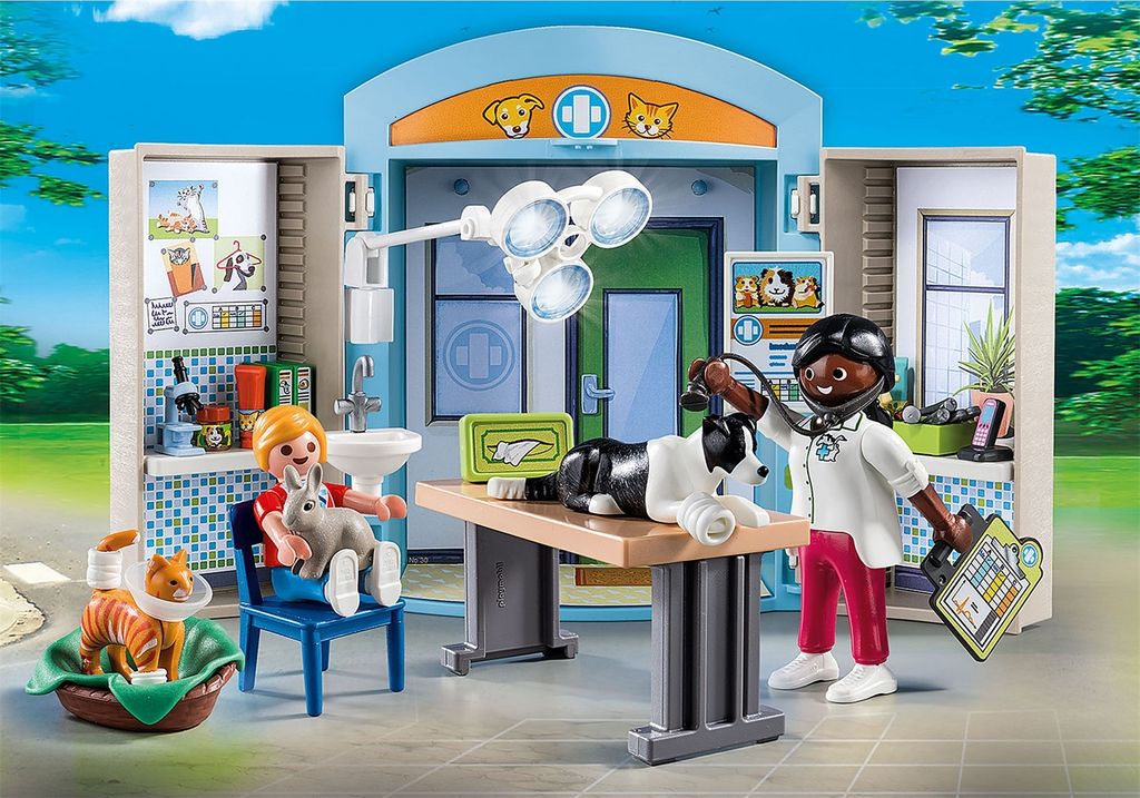 PLAYMOBIL 70309 - Play Box Vet