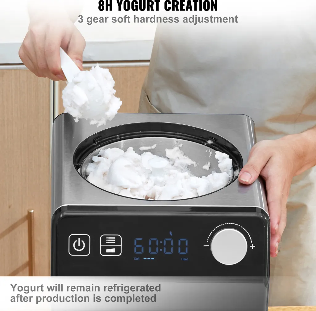 Machine à glace 4 modes avec compresseur intégré et écran digital - 5