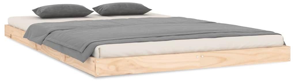 vidaXL Letto in legno massiccio 120x200 cm pino Immagine del prodotto 