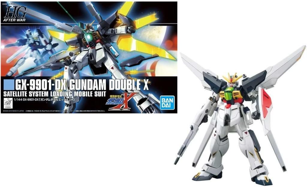 Gundam 1/144 HGAW GX-9901-DX Double X – Bandai-Modellbausatz, 13 cm
