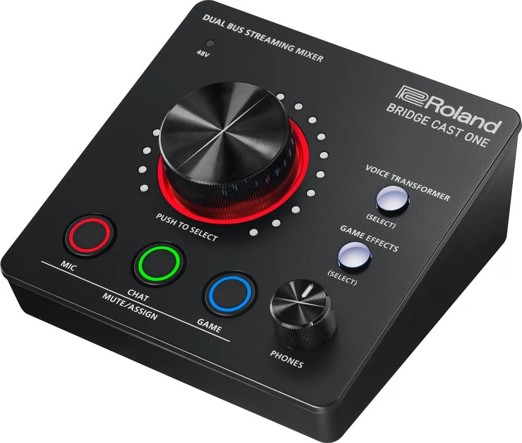 Roland Bridge Cast One Élimine le Bruit Ambiant pour Micro XLR Gaming