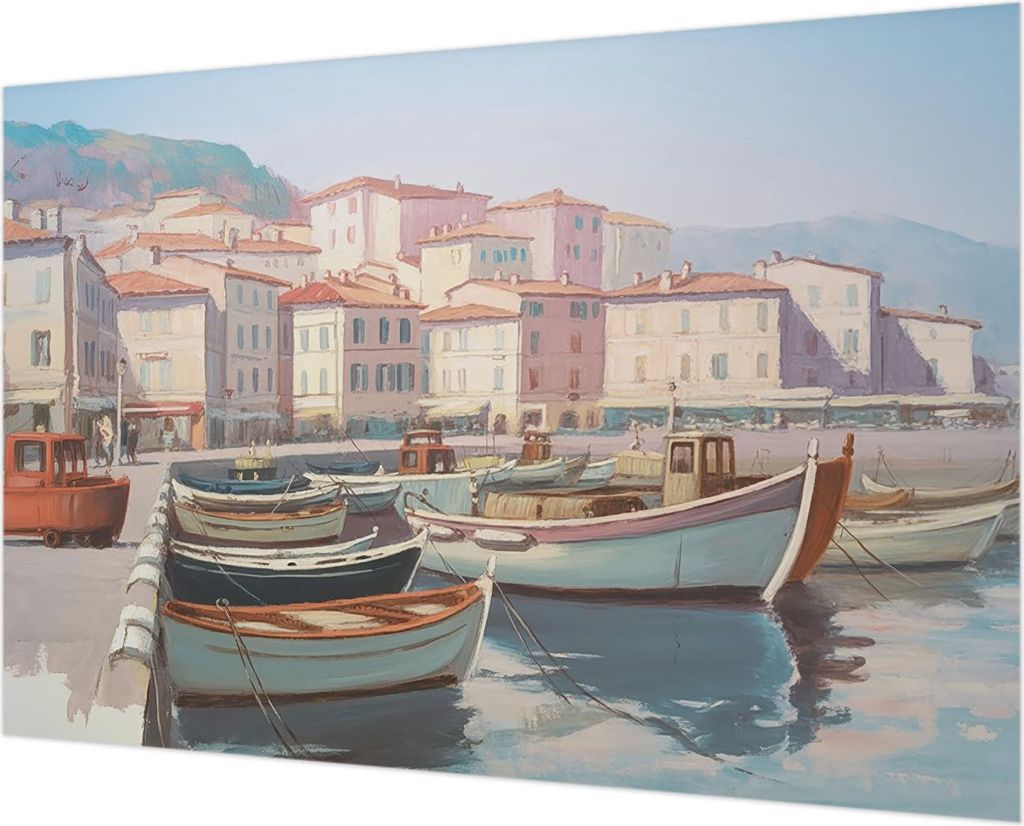 Wandtapete - Dekorative Tapete für Wohnzimmer - Tapetenfolie für Wanddekoration - 152x104 cm - Küstenparadies