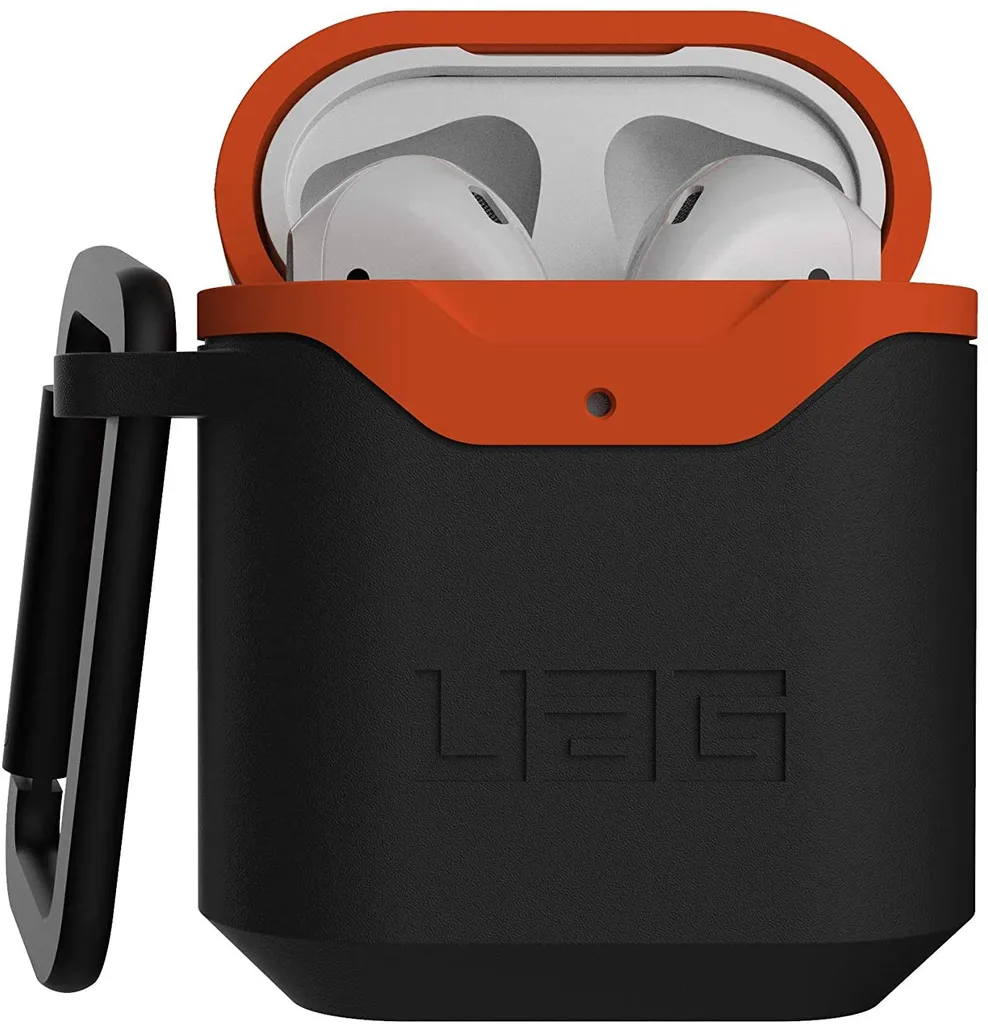Étui de protection antichoc Urban Armor Gear V2 TPU Noir et Orange Pro