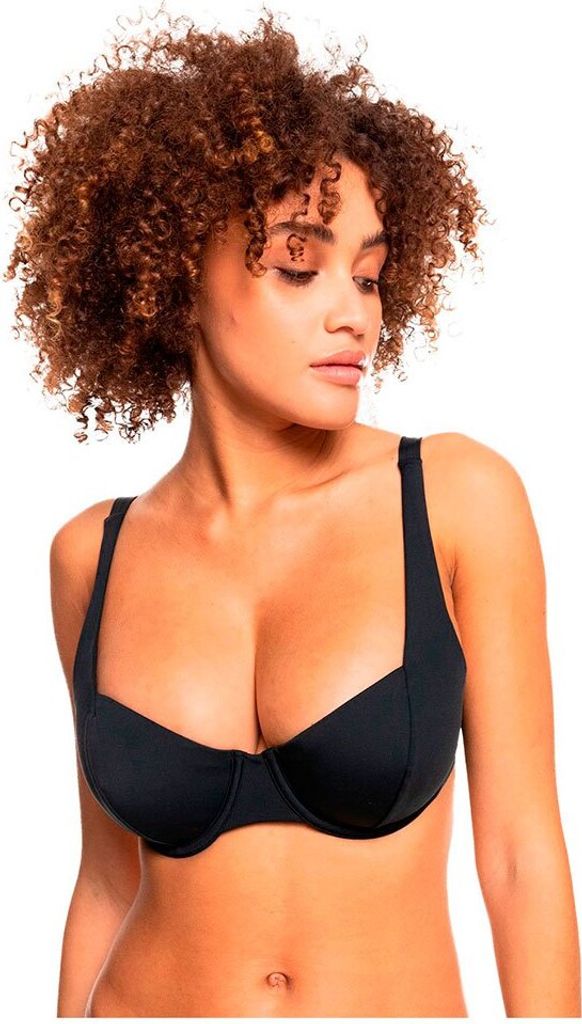 Roxy Side Beach Classics Underwire Bikinioberteil Schwarz L Frau Schwarz L