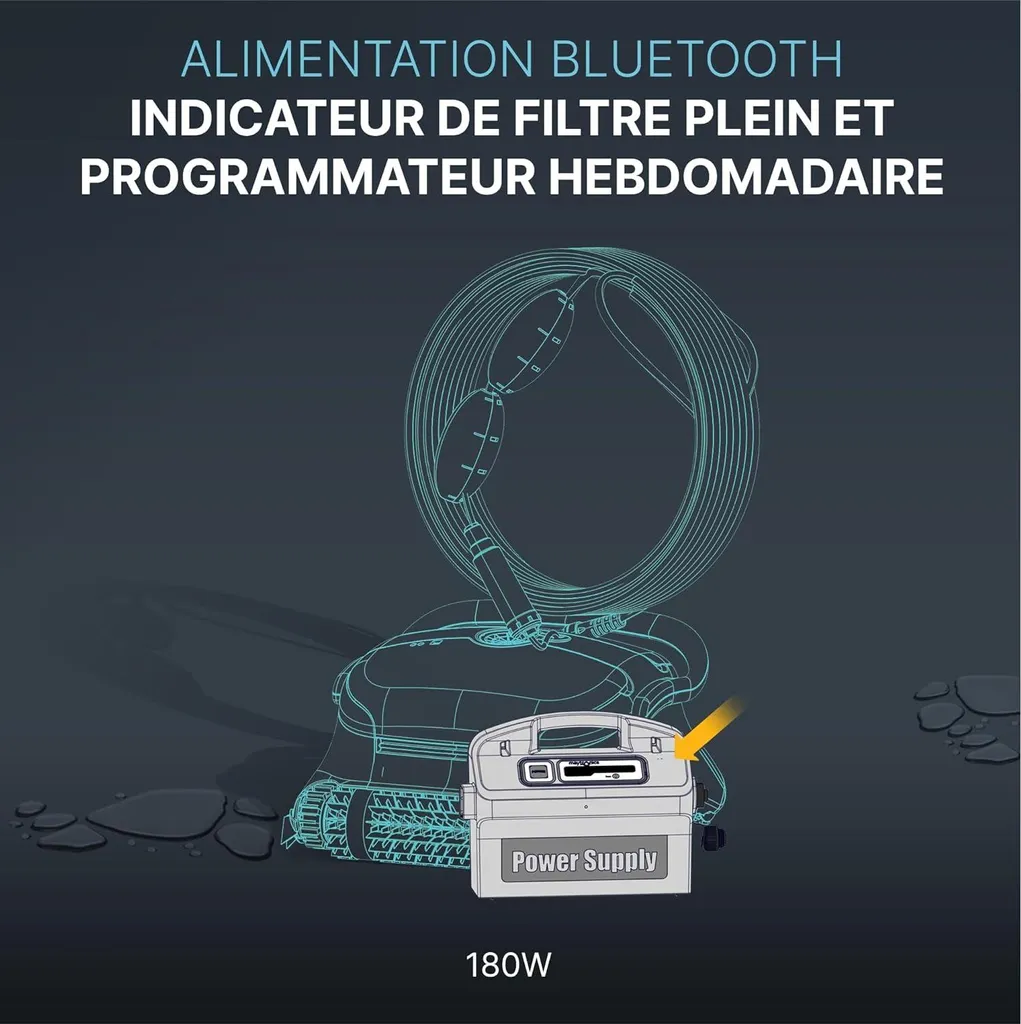 Alimentation Connectée pour Robot Dolphin 9995679-ASSY Bluetooth WT - 5