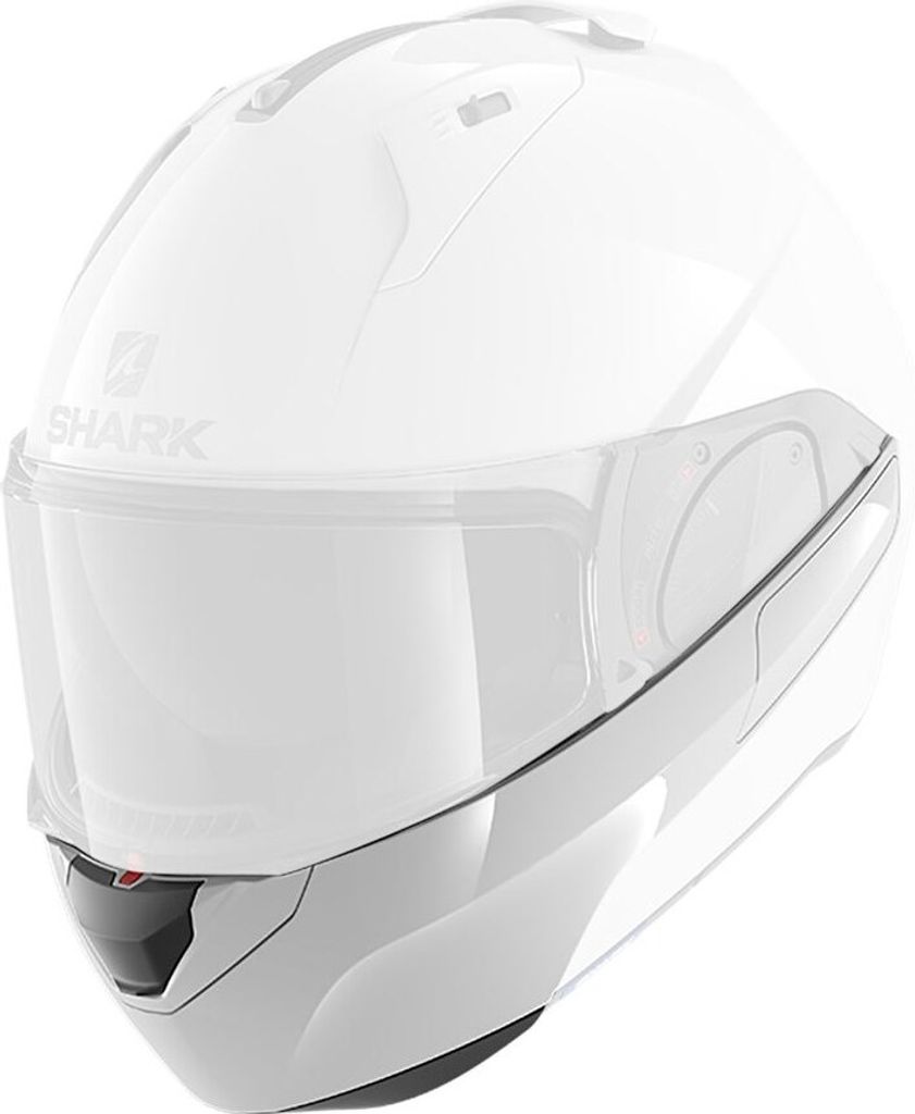 Shark Evo Es Kinnschutz Weiß Weiß One Size