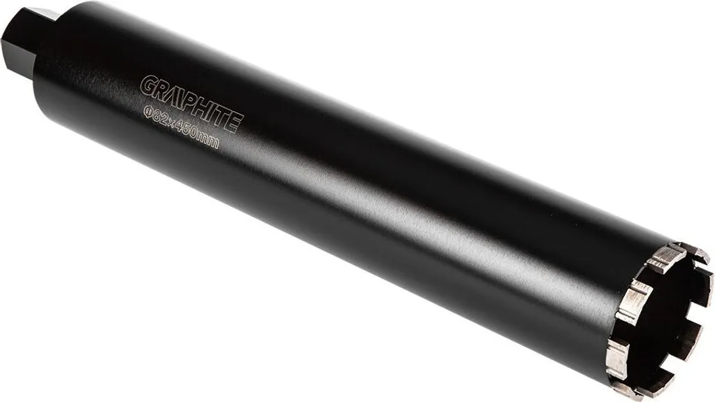 Scie Cloche à 8 Dents Diamantées de 10 mm - GRAPHITE 82x450 mm 1,1/4 UNC