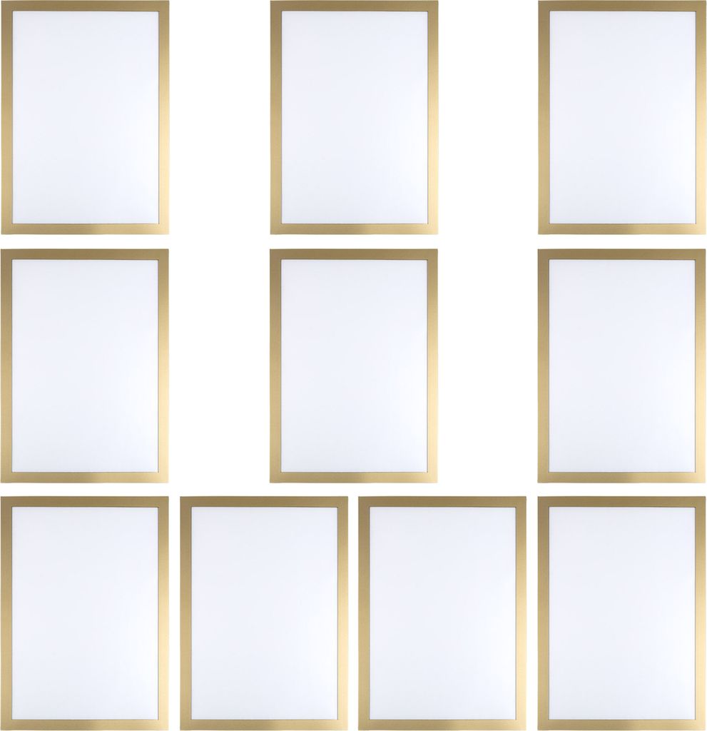 10 Stück A3/A4/A5/A6/8K Magnetischer Schilderhalter zur Wandmontage, selbstklebend, Fotodisplayrahmen, Bilddokument, Papier, Poster, Kunstwerk, Ge...