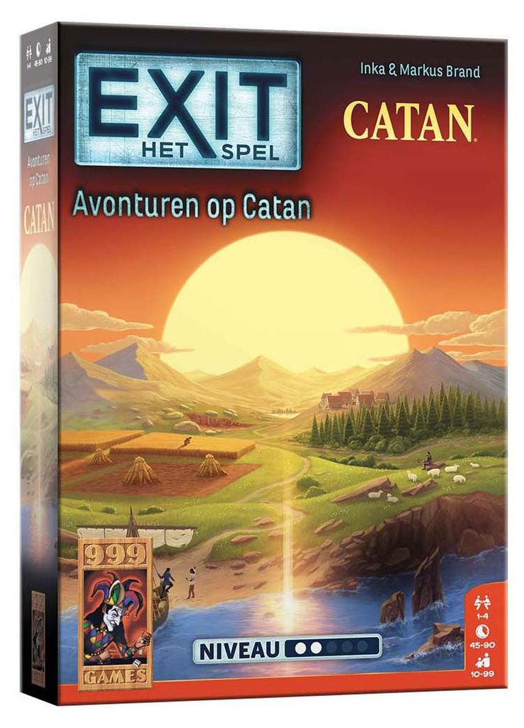 999Games Game Exit Adventures auf Catan | 2 Stk