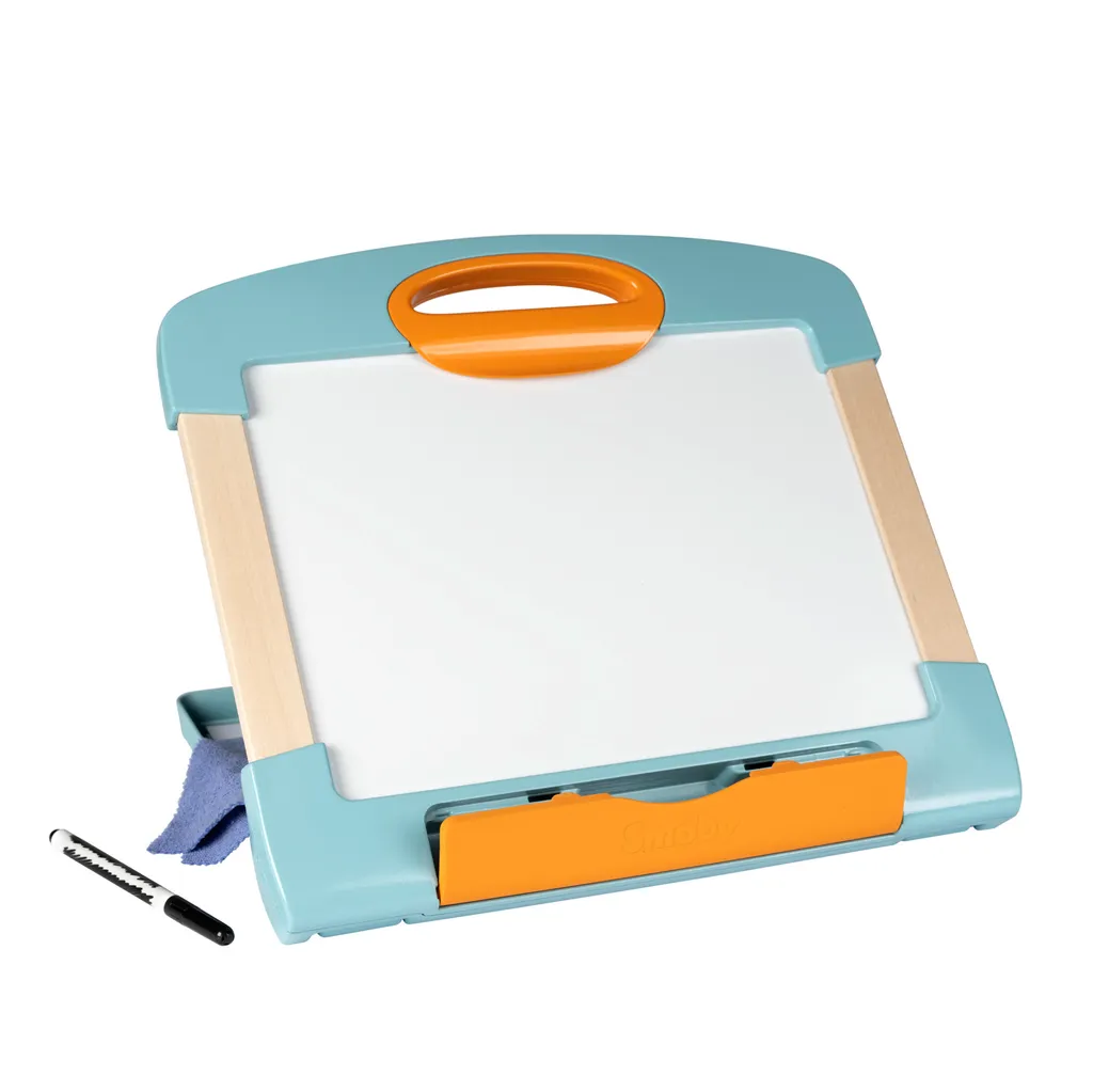 Tableau blanc magnétique Smoby en bois ardoise effaçable 410712