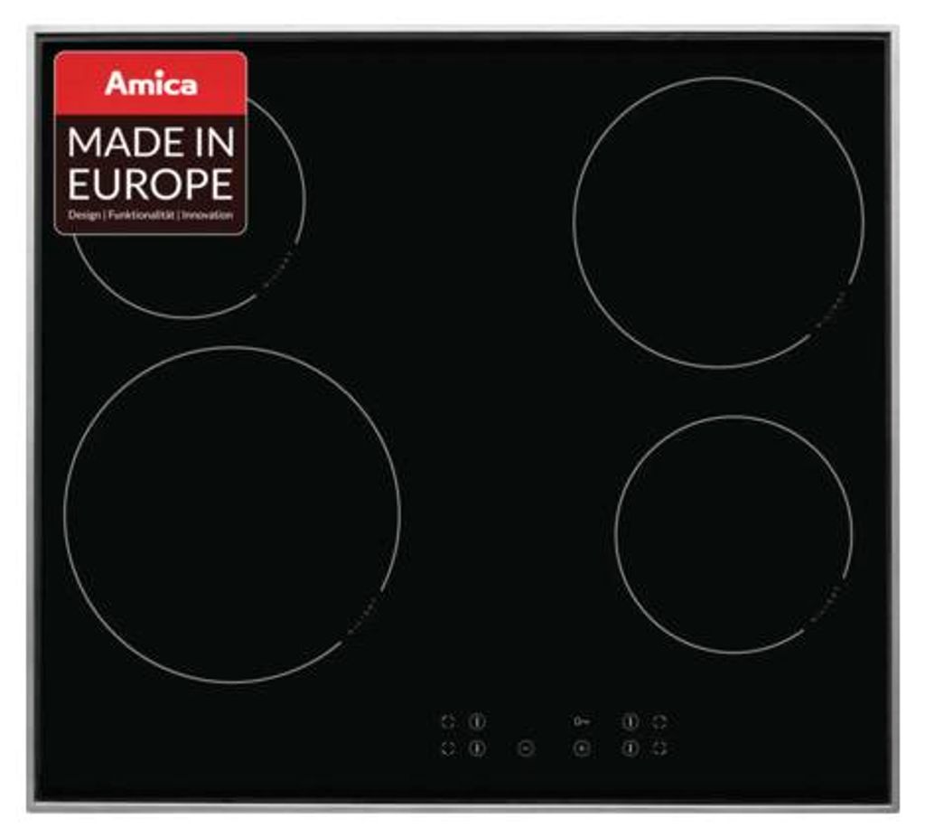 Sklokeramická varná deska s rámečkem Amica 60 x 50,5 cm 4 Obrázek produktu 