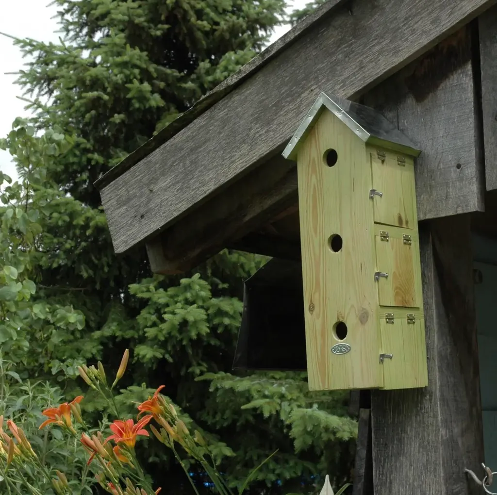 Abri pour Moineaux de Jardin Spatzenvilla NKM Bois à Suspendre